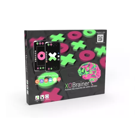 XO BRAINERJEUX DE SOCIETE Dans ce jeu de stratégie de 2 à 4 joueurs...