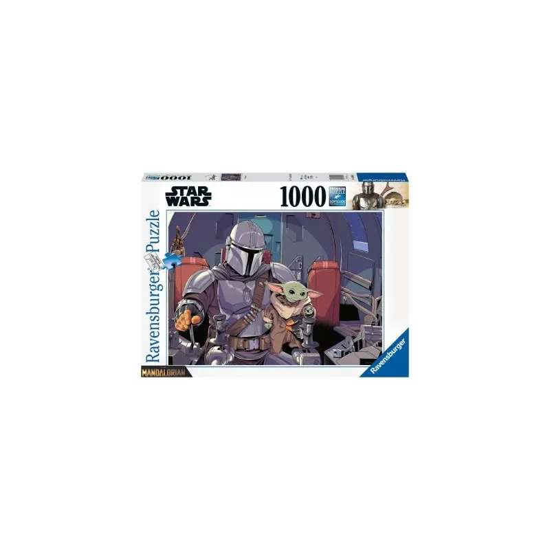 PUZZLE LE MANDALORIAN CARTOON PUZZLE LE MANDALORIAN CARTOON