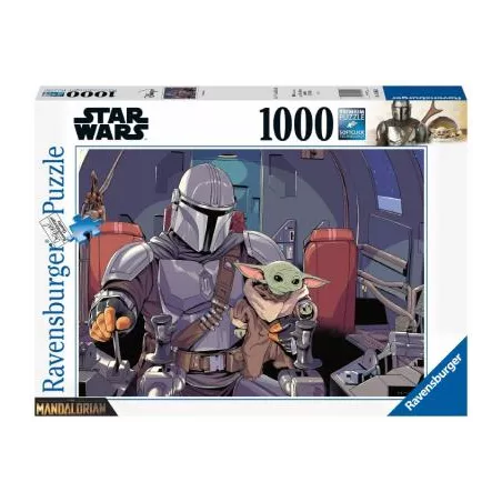 PUZZLE LE MANDALORIAN CARTOON