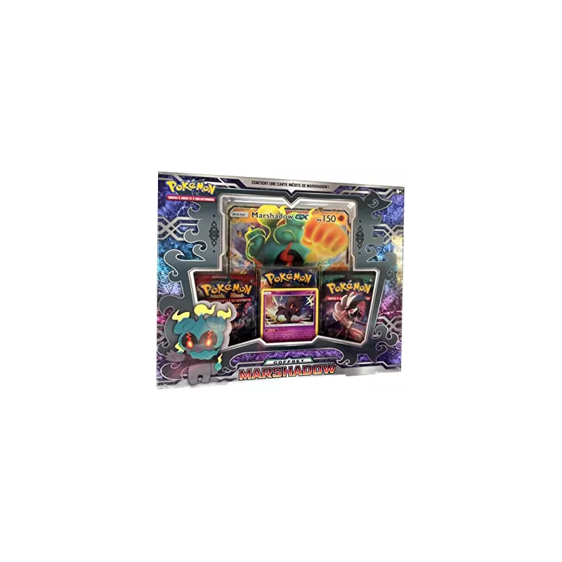 COFFRET POKEMON MARSHADOWCOFFRET Marshadow se jette dans la bataille! COFFRET POKEMON MARSHADOWCOFFRET Marshadow se jette dans la bataille!