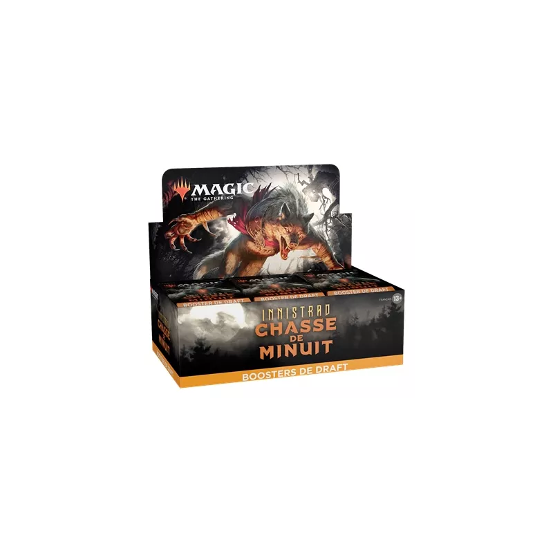 BOITE BOOSTER INNISTRAD CHASSE DE MINUIT EN BOITE BOOSTER INNISTRAD CHASSE DE MINUIT EN
