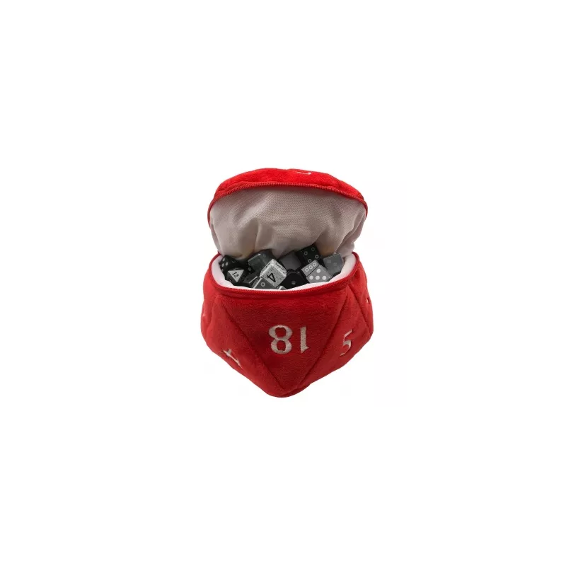 UP D20 PLUSH DICE BAG ROUGEDES & BOURSES Nouveau sac de dés basé su... UP D20 PLUSH DICE BAG ROUGEDES & BOURSES Nouveau sac de dés basé su...