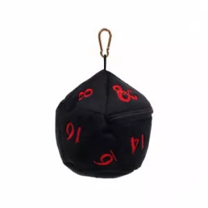 D20 PLUSH DICE BAG D&DDES & BOURSES Nouveau sac de dés basé sur not...
