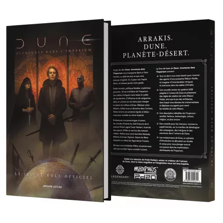 DUNE AVENTURES DANS L'IMPERIUM FRSPACE OPERA SCIENCE FICTION Le jeu...