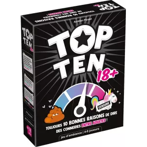 JEUX D'AMBIANCE TOP TEN 18+