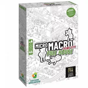 JEUX DE SOCIETE MICRO MACRO CRIME CITY FULL HOUSE