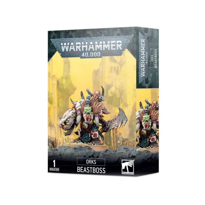 ORKS BEASTBOSS WARHAMMER Le Beastboss est le chef d'une bande d'Alp... ORKS BEASTBOSS WARHAMMER Le Beastboss est le chef d'une bande d'Alp...
