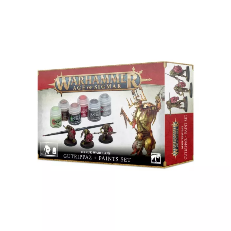WARHAMMER AGE OF SIGMAR GUTRIPPAZ + PAINTS WARHAMMER AGE OF SIGMAR GUTRIPPAZ + PAINTS