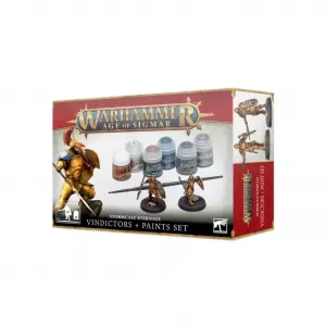 WARHAMMER AGE OF SIGMAR VINDICTORS + PAINTS SETWARHAMMER Les Vindic...