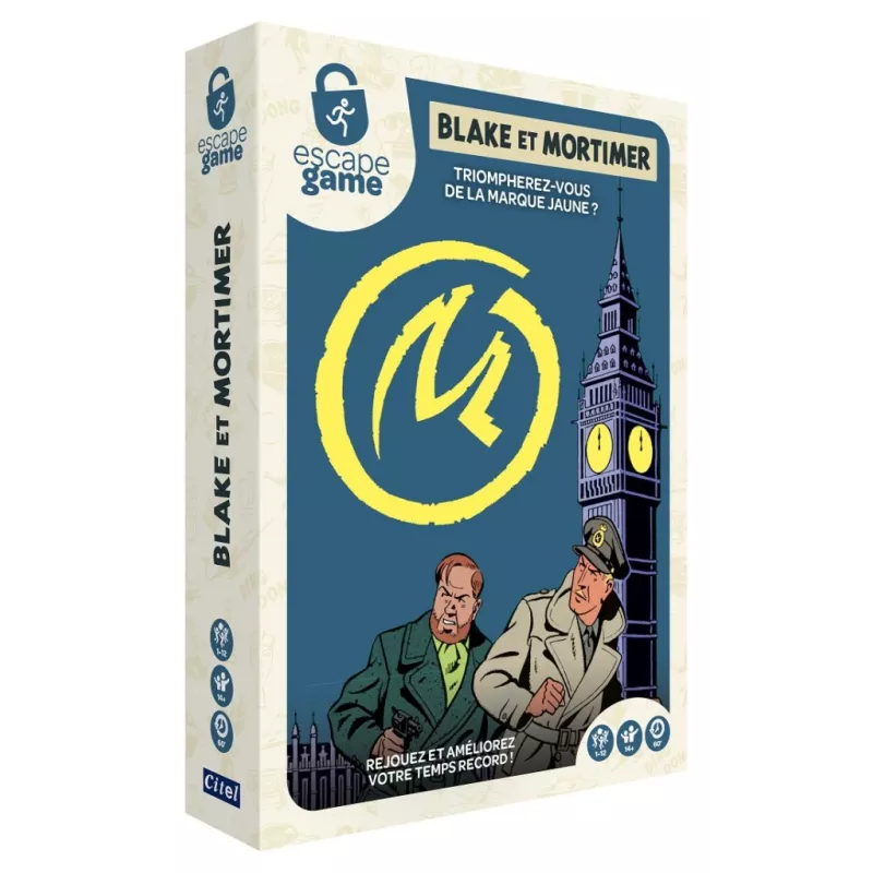 BLAKE ET MORTIMER ESCAPE GAMEESCAPE GAME L'affaire de la Marque Jau... BLAKE ET MORTIMER ESCAPE GAMEESCAPE GAME L'affaire de la Marque Jau...