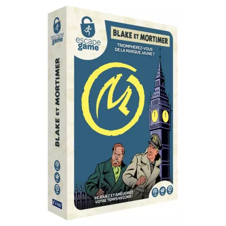 BLAKE ET MORTIMER ESCAPE GAMEESCAPE GAME L'affaire de la Marque Jau...