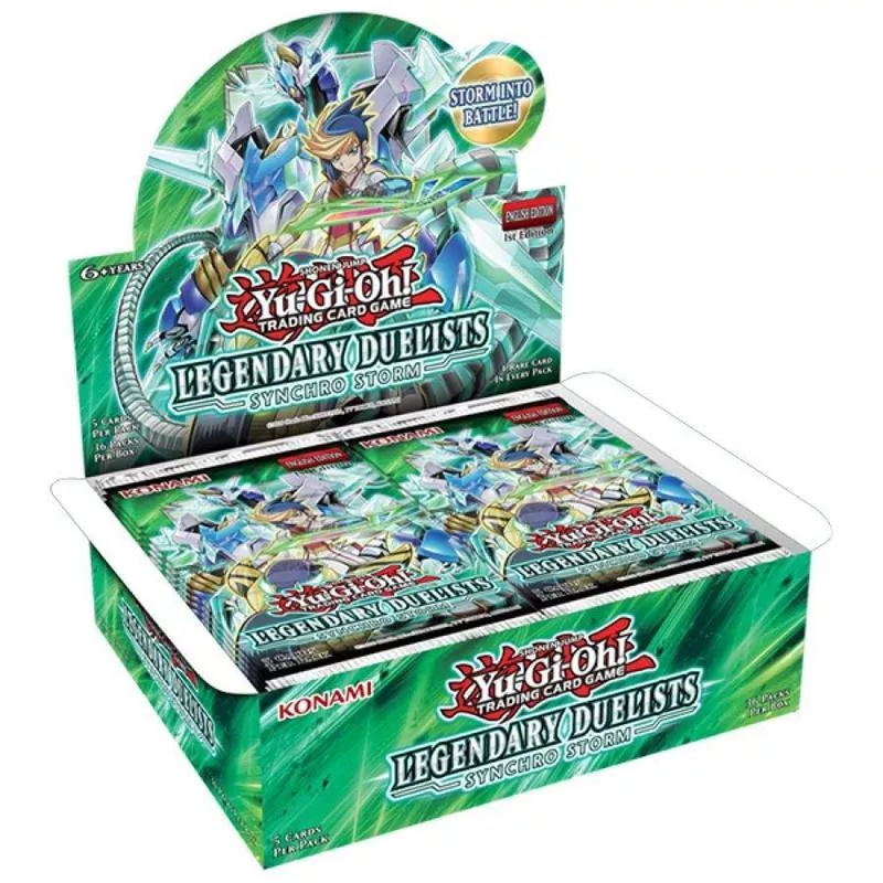 BOITE YU-GI-OH LA TEMPÊTE SYNCHRODISPLAY Les vents de la victoire s... BOITE YU-GI-OH LA TEMPÊTE SYNCHRODISPLAY Les vents de la victoire s...