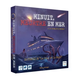MINUIT, MEURTRE EN MER LE JOUR ET LA NUITJEUX D'ENIGME MINUIT, MEUR...