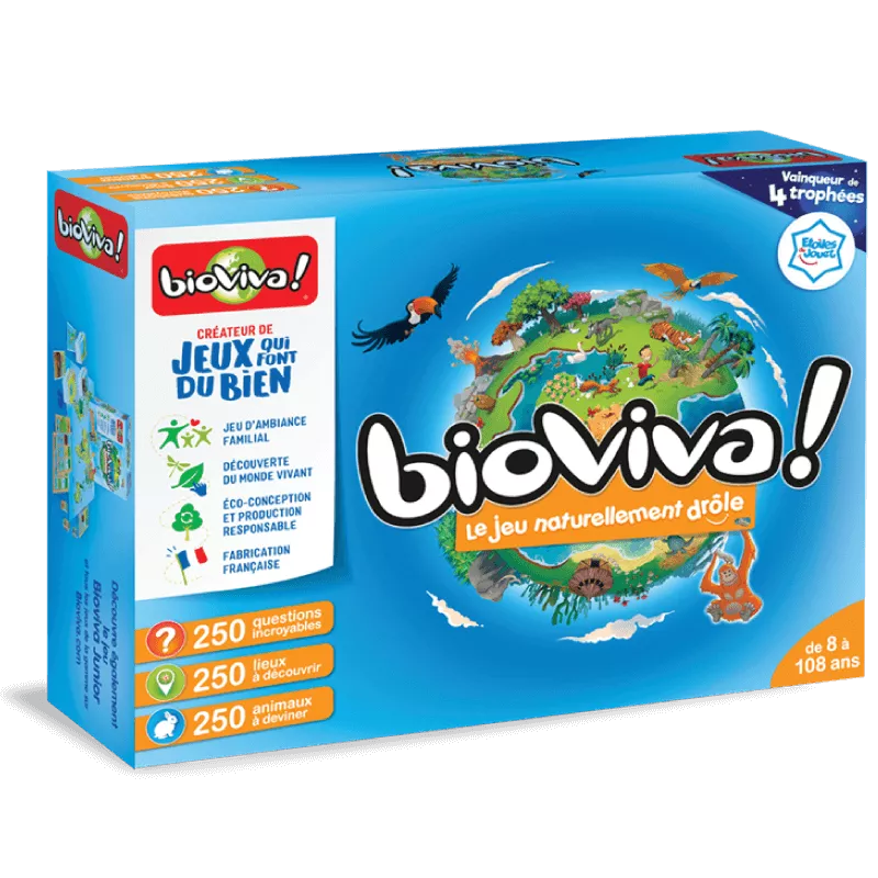 BIOVIVA - LE JEUENFANTS Bioviva - Le Jeu, partez à la découverte de...