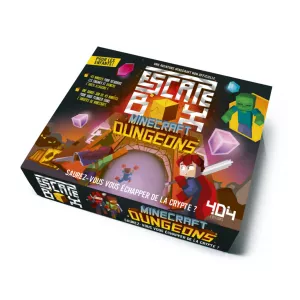ESCAPE BOX : MINECRAFT DUNGEONSESCAPE GAME Tu fais partie d'une équ...