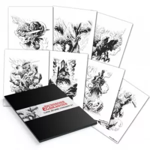 D&D LITHOGRAPH SETJEUX DE RÔLES Ensemble de lithographies haut de g...