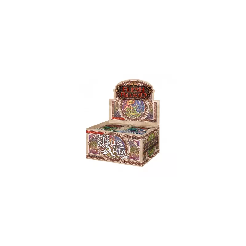 F&B BOITE TALES OF ARIA UNLIMITED ENFLESH & BLOOD Flesh & Blood TCG... F&B BOITE TALES OF ARIA UNLIMITED ENFLESH & BLOOD Flesh & Blood TCG...