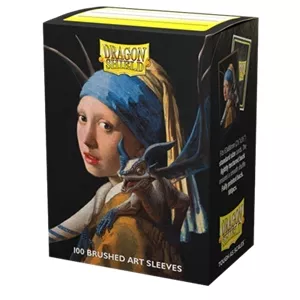 DRAGON SHIELD ART SLEEVES JEUNE FILLE A LA PERLEPROTEGES CARTES Pac...