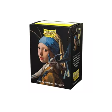 DRAGON SHIELD ART SLEEVES JEUNE FILLE A LA PERLEPROTEGES CARTES Pac...