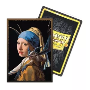 DRAGON SHIELD ART SLEEVES JEUNE FILLE A LA PERLEPROTEGES CARTES Pac...