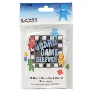 BOARD GAME SLEEVES LARGE 59X92PROTEGES CARTES 100 BOARD GAME SLEEVE...