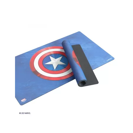 M.C PLAYMAT CAPTAIN AMERICATAPIS DE JEU GG : MARVEL CHAMPIONS PLAYM...