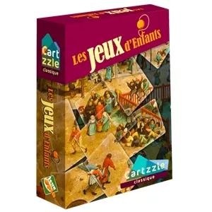 CARTZZLE LES JEUX D'ENFANTSPUZZLE Superposez et disposez  vos carte...