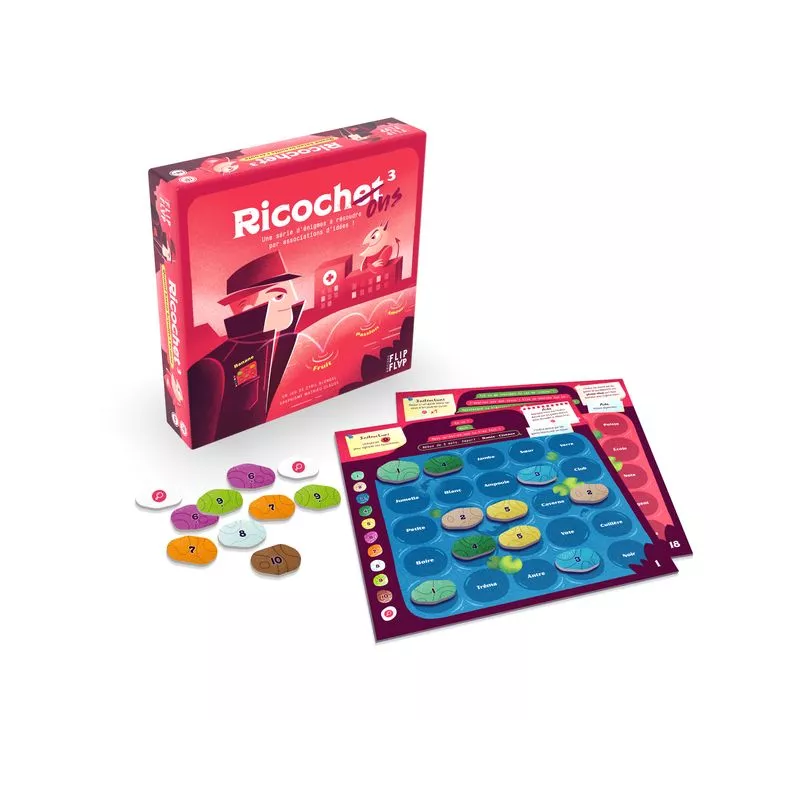 RICOCHET 3ACCUEIL Suivez les aventures d’agents secrets loufoques d...
