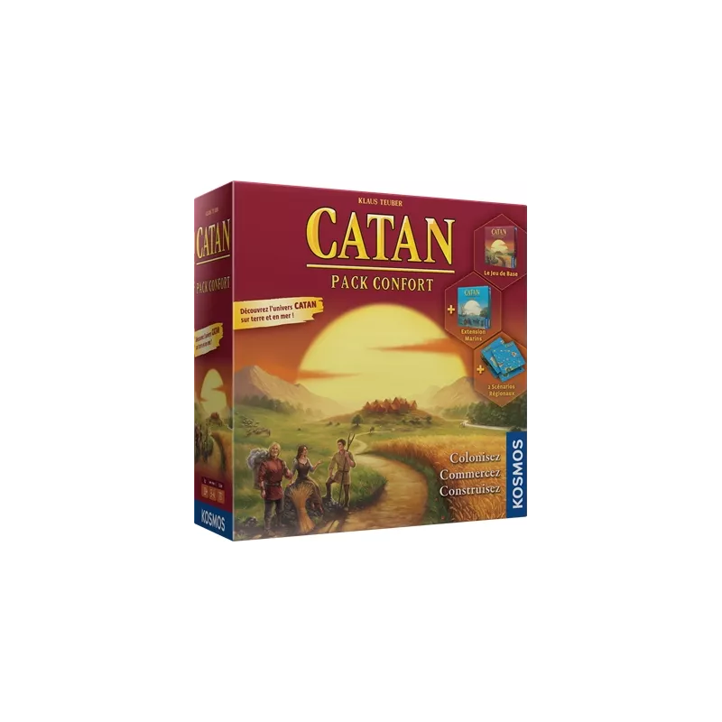 EN FAMILLE CATAN PACK CONFORT EN FAMILLE CATAN PACK CONFORT