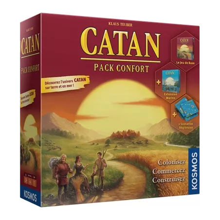 EN FAMILLE CATAN PACK CONFORT