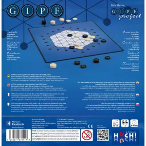 GIPF2 JOUEURS A tour de rôle, les deux joueurs placent une pièce su...