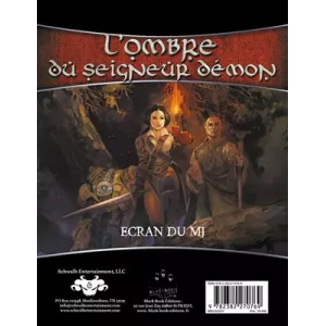 OSD ECRAN DU MJ ET LIVRET D'AVENTURESJEUX DE RÔLES ECRAN POUR L'OMB...