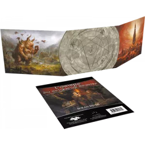 OSD ECRAN DU MJ ET LIVRET D'AVENTURESJEUX DE RÔLES ECRAN POUR L'OMB...
