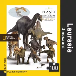 PUZZLE LAURASIAPUZZLE Puzzle 100 pièces Laurasia Dinosaurs Mini