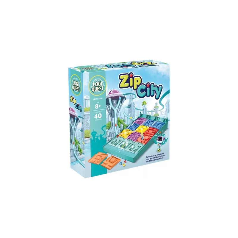 LOGIQUEST ZIP CITYJEUX DE LOGIQUE Découvrez une toute nouvelle gamm... LOGIQUEST ZIP CITYJEUX DE LOGIQUE Découvrez une toute nouvelle gamm...