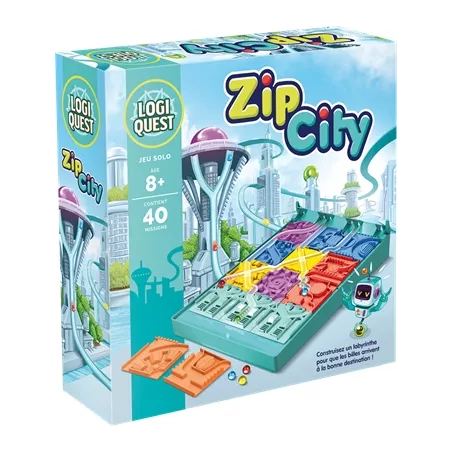 LOGIQUEST ZIP CITYJEUX DE LOGIQUE Découvrez une toute nouvelle gamm...
