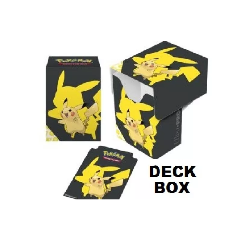 POKEMON DECK BOX PIKACHU POKEMON DECK BOX PIKACHU