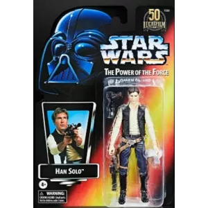 HAN SOLO 50 ANS LUCASFILM BLACK SERIESFIGURINE Figurine de 15cm Sta...
