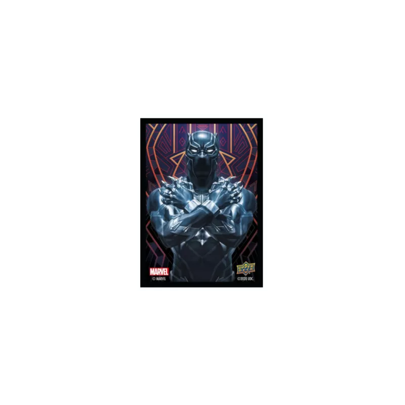 65 SLEEVES MARVEL - BLACK PANTHERPROTEGES CARTES Protèges tes carte... 65 SLEEVES MARVEL - BLACK PANTHERPROTEGES CARTES Protèges tes carte...