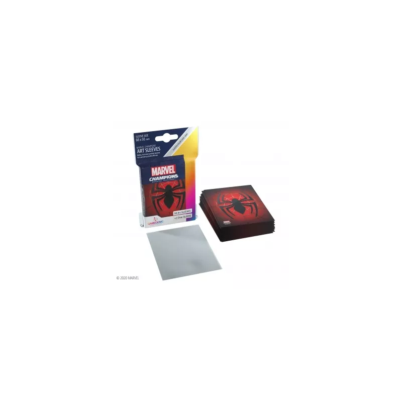 SLEEVES MARVEL CHAMPIONS - PETER PARKER/SPIDER-MANPROTEGES CARTES P... SLEEVES MARVEL CHAMPIONS - PETER PARKER/SPIDER-MANPROTEGES CARTES P...