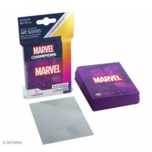 SLEEVES MARVEL CHAMPIONS - MARVEL VIOLETPROTEGES CARTES Protèges ca...