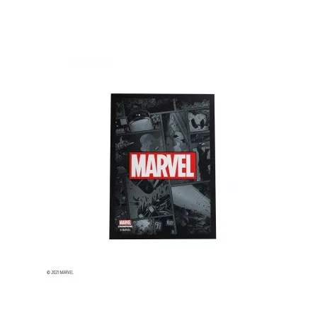 SLEEVES MARVEL CHAMPIONS - MARVEL NOIR