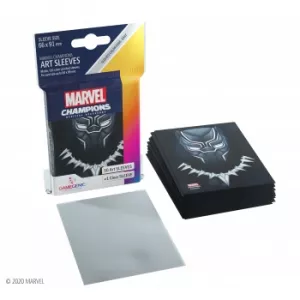 SLEEVES MARVEL CHAMPIONS - BLACK PANTHERPROTEGES CARTES Protèges ca...