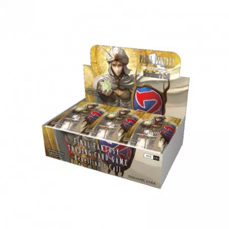 BOITE FF OPUS XVII REBELLION'S CALLBOOSTER ET DISPLAY FINAL FANTASY...