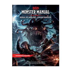 D&D5 MANUEL DES MONSTRES ED. WOTCDUNGEONS & DRAGONS !! NOUVELLE TRA...