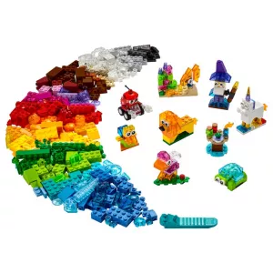 BRIQUES TRANSPARENTES CREATIVESCLASSIC Le set LEGO Classic Briques ...