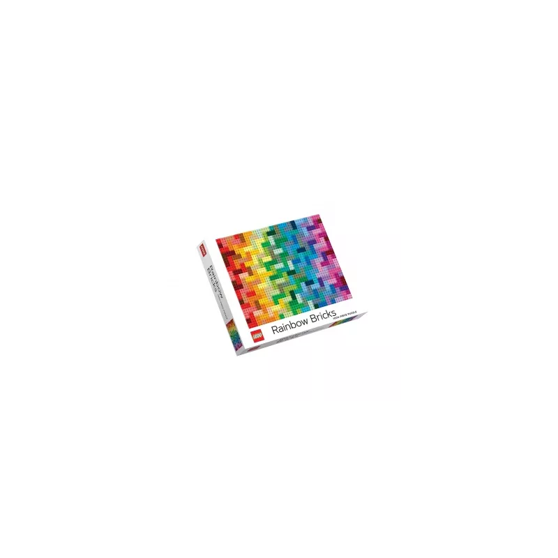 LEGO PUZZLE 1000 PIECES RAINBOW BRICKS LEGO PUZZLE 1000 PIECES RAINBOW BRICKS