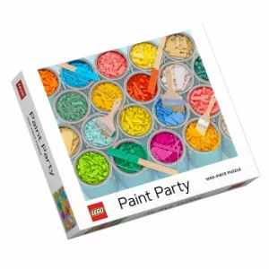 LEGO PUZZLE 1000 PIECES PAINT PARTY