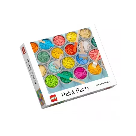 LEGO PUZZLE 1000 PIECES PAINT PARTY