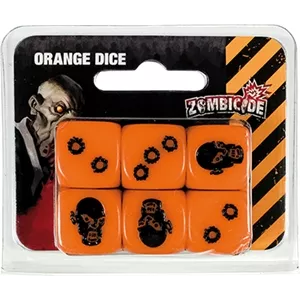 ZOMBICIDE - SET DE DES ORANGE